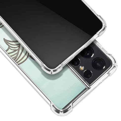 California Big Wave Galaxy S21 Ultra 5G Clear Case