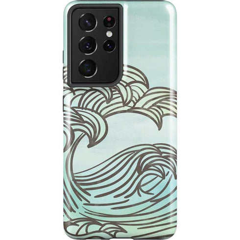 California Big Wave Galaxy S21 Ultra 5G Pro Case