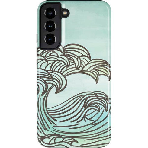 California Big Wave Galaxy S22 Plus Pro Case
