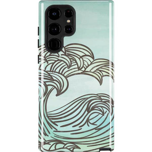 California Big Wave Galaxy S22 Ultra Pro Case