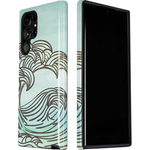 California Big Wave Galaxy S22 Ultra Pro Case