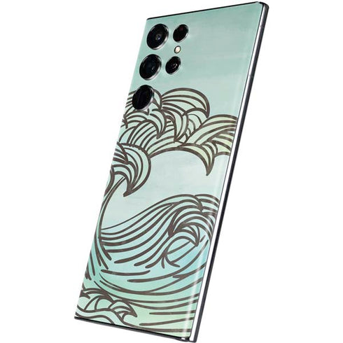 California Big Wave Galaxy S22 Ultra Skin