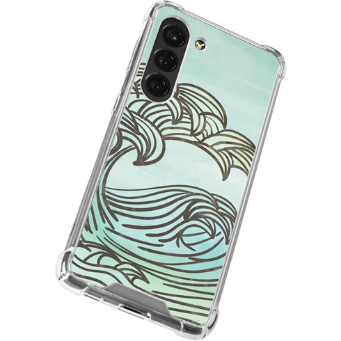 California Big Wave Galaxy S23 Clear Case