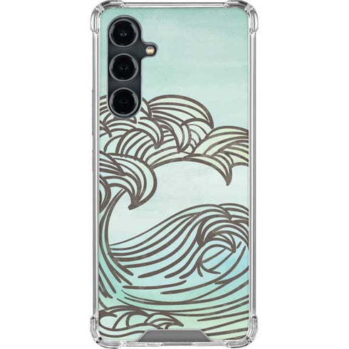 California Big Wave Galaxy S23 FE Clear Case