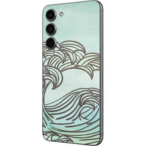 California Big Wave Galaxy S23 Plus Skin