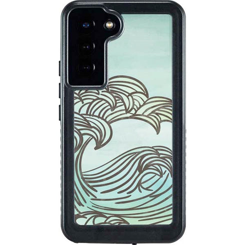 California Big Wave Galaxy S23 Plus Waterproof Case