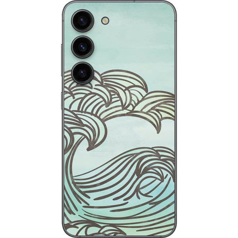 California Big Wave Galaxy S23 Skin
