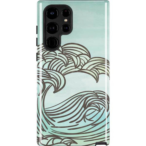 California Big Wave Galaxy S24 Ultra Impact Case