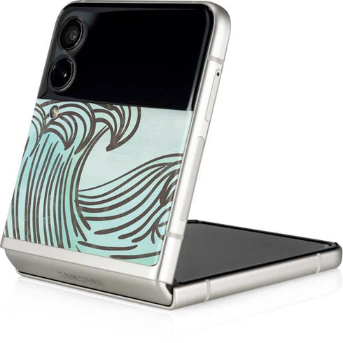 California Big Wave Galaxy Z Flip4 5G Skin