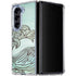 California Big Wave Galaxy Z Fold5 5G Clear Case