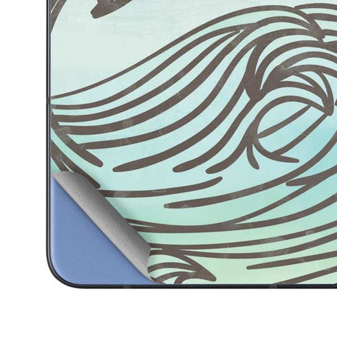 California Big Wave Galaxy Z Fold5 5G Skin