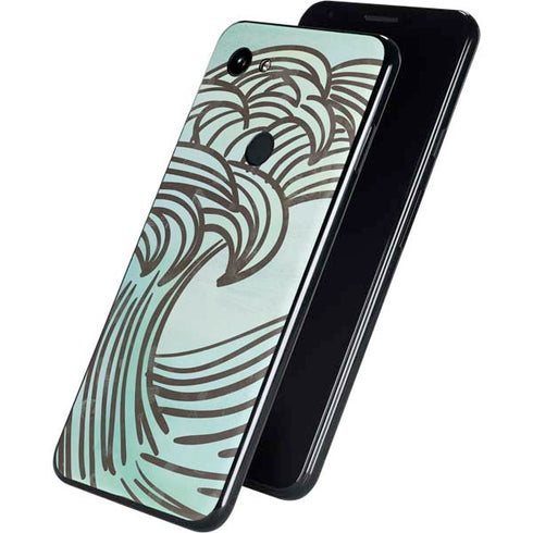 California Big Wave Google Pixel 3a Skin