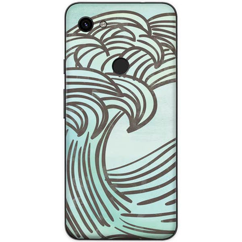 California Big Wave Google Pixel 3a XL Skin