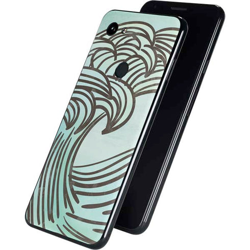 California Big Wave Google Pixel 3a XL Skin