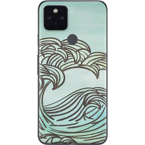 California Big Wave Google Pixel 5 Skin
