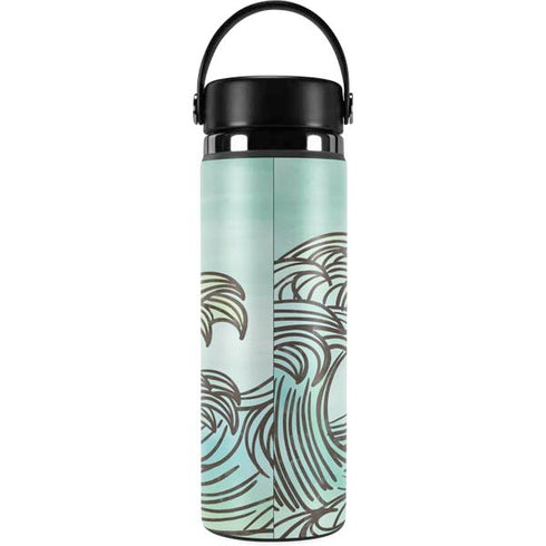 California Big Wave Hydro Flask 20oz Wide Mouth Skin