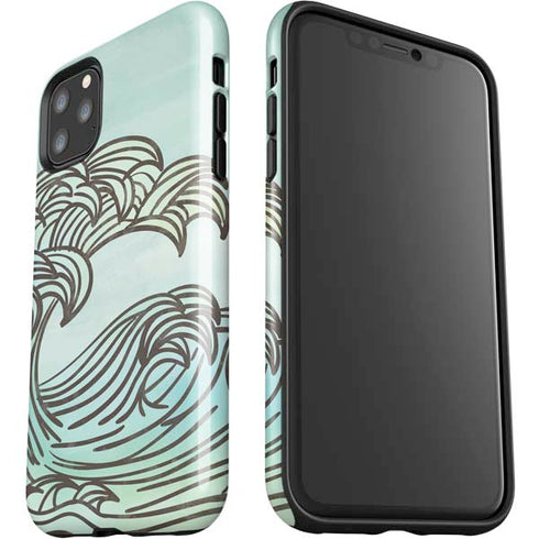 California Big Wave iPhone 11 Pro Max Impact Case