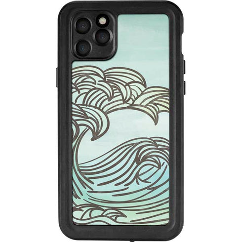 California Big Wave iPhone 11 Pro Max Waterproof Case