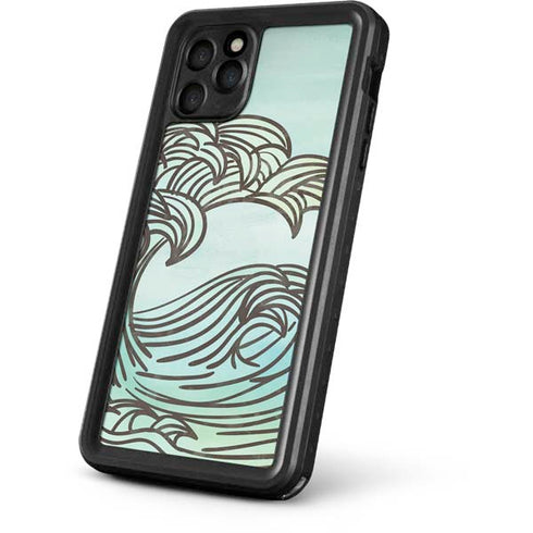 California Big Wave iPhone 11 Pro Max Waterproof Case