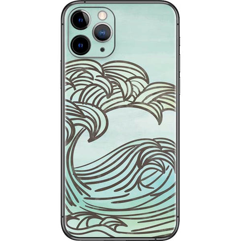 California Big Wave iPhone 11 Pro Skin