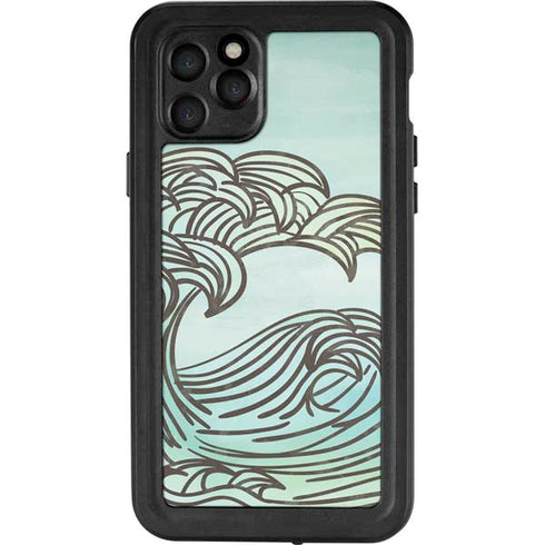 California Big Wave iPhone 11 Pro Waterproof Case