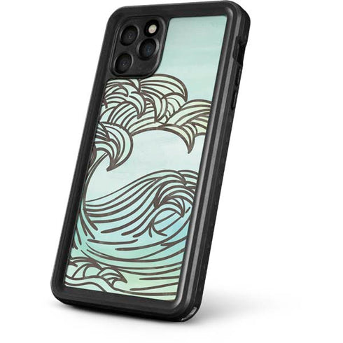 California Big Wave iPhone 11 Pro Waterproof Case