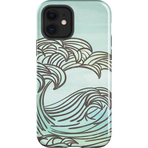 California Big Wave iPhone 12 Impact Case