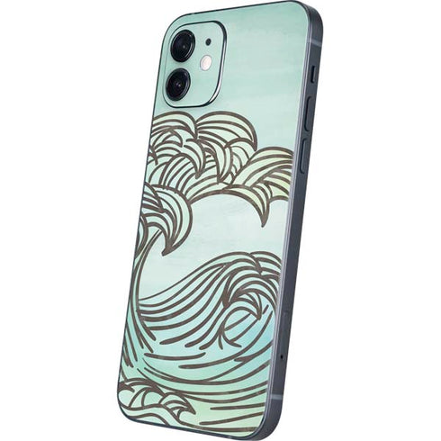 California Big Wave iPhone 12 Mini Skin