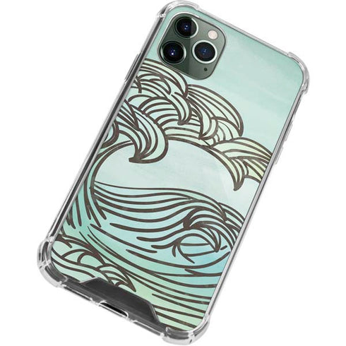 California Big Wave iPhone 12 Pro Clear Case
