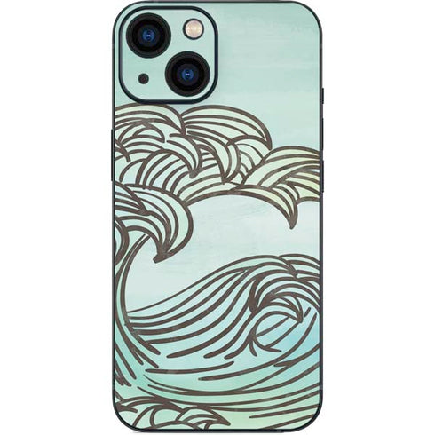 California Big Wave iPhone 13 Mini Skin