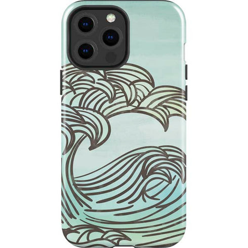 California Big Wave iPhone 13 Pro Max Impact Case