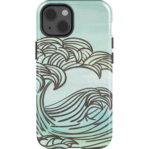 California Big Wave iPhone 15 Impact Case