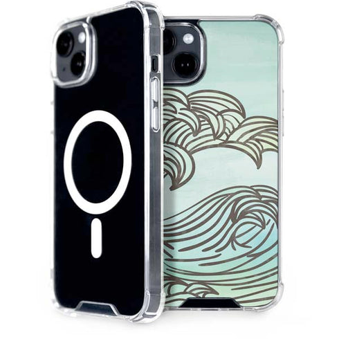 California Big Wave iPhone 15 Plus MagSafe Case