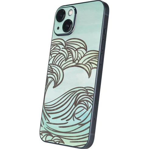 California Big Wave iPhone 14 Plus Skin