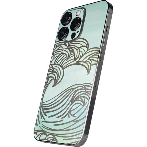 California Big Wave iPhone 15 Pro Skin