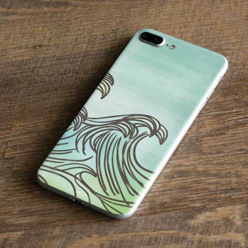 California Big Wave iPhone 7 Plus Skin