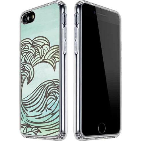 California Big Wave iPhone SE (2nd & 3rd Gen) Clear Case
