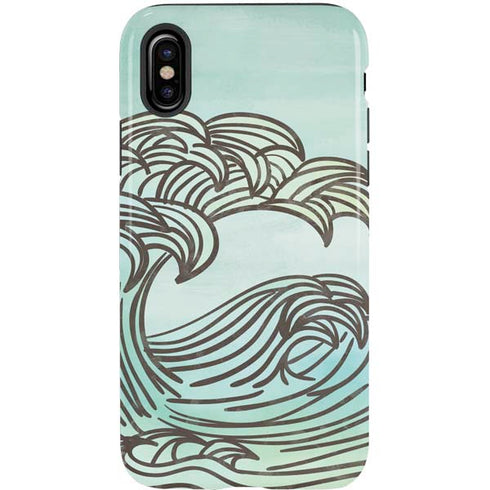California Big Wave iPhone X Pro Case
