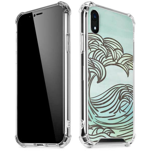 California Big Wave iPhone XR Clear Case