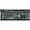 California Big Wave K95 RGB PLATINUM Mechanical Gaming Keyboard Skin