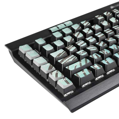California Big Wave K95 RGB PLATINUM Mechanical Gaming Keyboard Skin