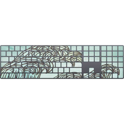 California Big Wave Magic Keyboard with Numeric Keypad Skin