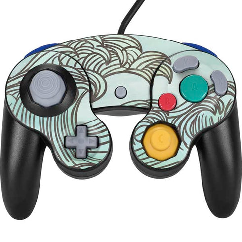 California Big Wave Nintendo GameCube Controller Skin