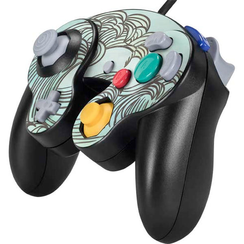 California Big Wave Nintendo GameCube Controller Skin