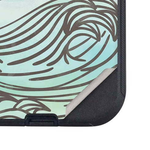 California Big Wave Otterbox Defender iPhone Skin