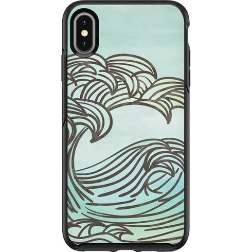 California Big Wave Otterbox Symmetry iPhone Skin