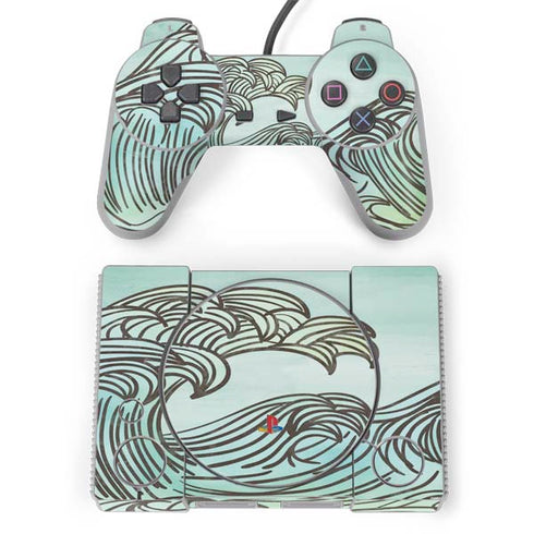 California Big Wave PlayStation Classic Bundle Skin