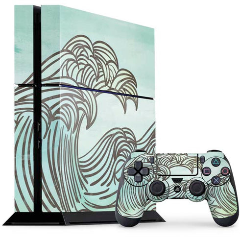 California Big Wave PS4 Console and Controller Bundle Skin