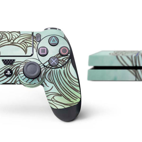 California Big Wave PS4 Console and Controller Bundle Skin