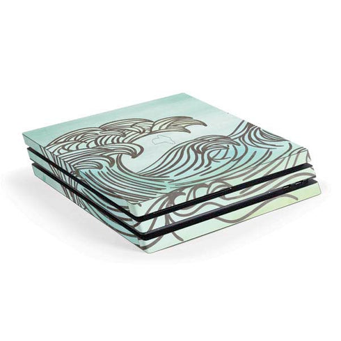 California Big Wave PS4 Pro Console Skin